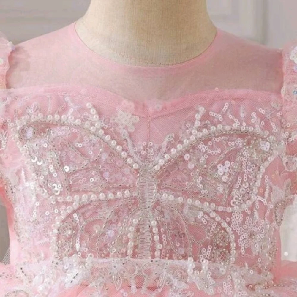 Elegant Pink Princess Dress